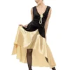 20's Gatsby Dames Kostuum, Zwart