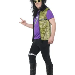 80s Curves Rock Star Kostuum -Kostuum Winkel 80s curves rock star kostuum 3