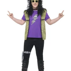 80s Curves Rock Star Kostuum -Kostuum Winkel 80s curves rock star kostuum 4