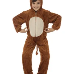 Aap Kostuum Kind, Bruin