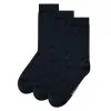 Basic Bamboe Sokken Navy (3 Paar)