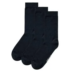 Basic Bamboe Sokken Navy (3 Paar)