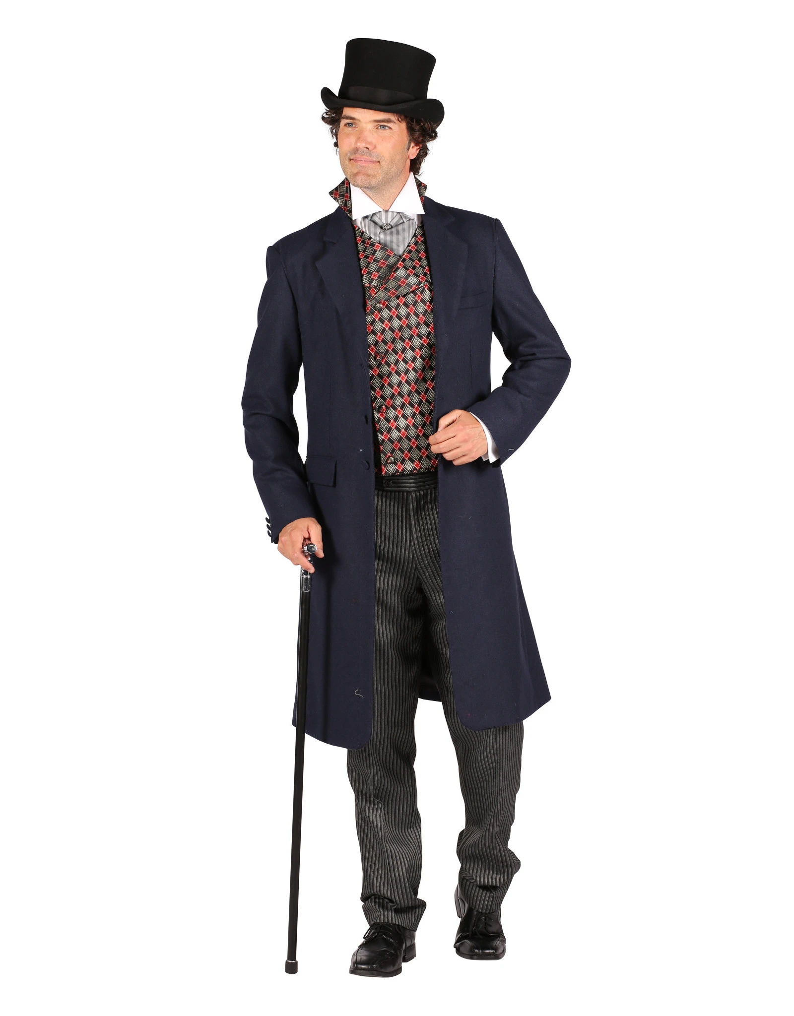 Biedermeijer Heer, Bordeaurood 2 Biedermeijer Heer, Bordeaurood - Afbeelding 2