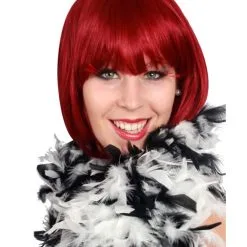 Boa Zwart/Wit 180cm, 75 Gram