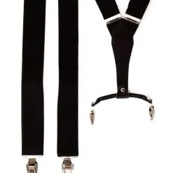 Bretel Luxe Zwart Met Leder