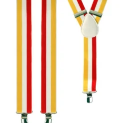 Bretel Rood/wit/geel
