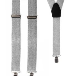 Bretels Lurex Zilver