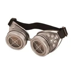 Bril Steampunk Zilver