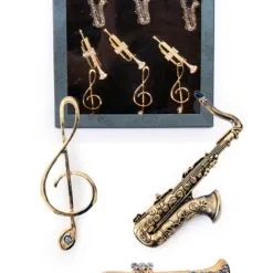 Broche Box Muziekinstrumenten 3 Assorti