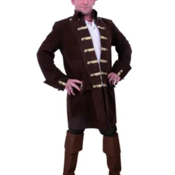 Bruine Jas Met Gouden Details