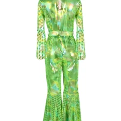 Catsuit "Disco", Groen -Kostuum Winkel catsuit disco groen 2