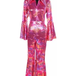 Catsuit "Disco", Pink