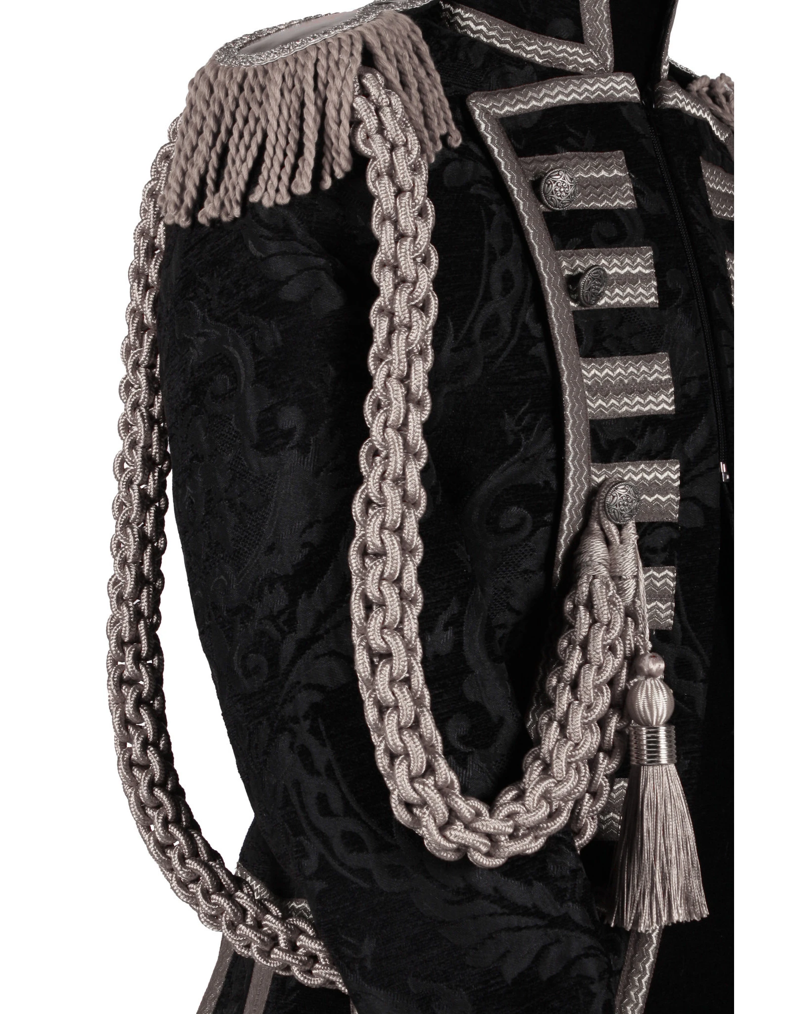 Ceremonieel Koord Met Kwast, Zilver 1 Ceremonieel Koord Met Kwast, Zilver