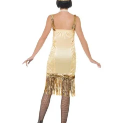 Charleston Flapper Kostuum, Goud -Kostuum Winkel charleston flapper kostuum goud 2