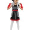 Cruella Kostuum, Zwart/ Wit, Kind