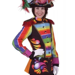 Damescolbert ''rainbow'', Mix Van Kleuren, Colbert Gevoerd -Kostuum Winkel damescolbert rainbow mix van kleuren colbert gevoe 3