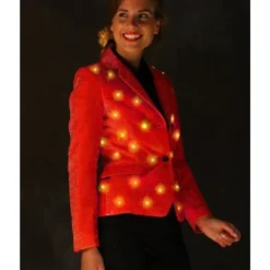 Damesjas ''Anadelphina'', Rood -Kostuum Winkel damesjas anadelphina rood 2