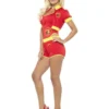 Deluxe Baywatch Kostuum Voor Vrouwen, Rood/Geel