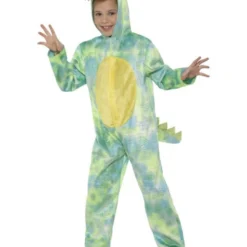 Deluxe Dinosaurus Kostuum, Groen -Kostuum Winkel deluxe dinosaurus kostuum groen 2