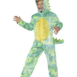 Deluxe Dinosaurus Kostuum, Groen