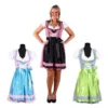 Dirndl ''Alina'', Pink-turqoise