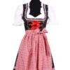 Dirndl ''Lisa'', Zwart-rood