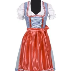 Dirndl ''Marlene'', Blauw-rood