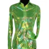 Disco Shirt Dame, Groen