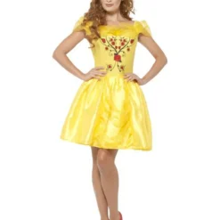 Enchanting Beauty Kostuum, Geel -Kostuum Winkel enchanting beauty kostuum geel 2