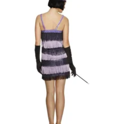 Fever Flapper Charleston Kostuum, Paars -Kostuum Winkel fever flapper charleston kostuum paars 2