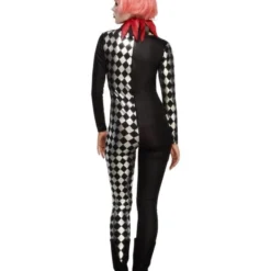 Fever Harlekijn Jester Kostuum Voor Vrouwen -Kostuum Winkel fever harlekijn jester kostuum voor vrouwen 2
