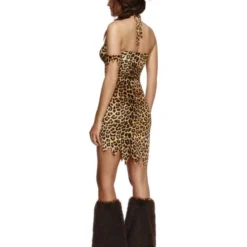 Fever Holbewoonster Kostuum, Bruin -Kostuum Winkel fever holbewoonster kostuum bruin 2