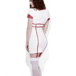 Fever Verpleegster Kostuum Wetlook -Kostuum Winkel fever verpleegster kostuum wetlook 2