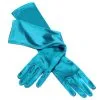 Gala Handschoenen Elastisch 48 Cm Lang, Turquoise