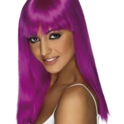 Glamourama Pruik, Neon Paars
