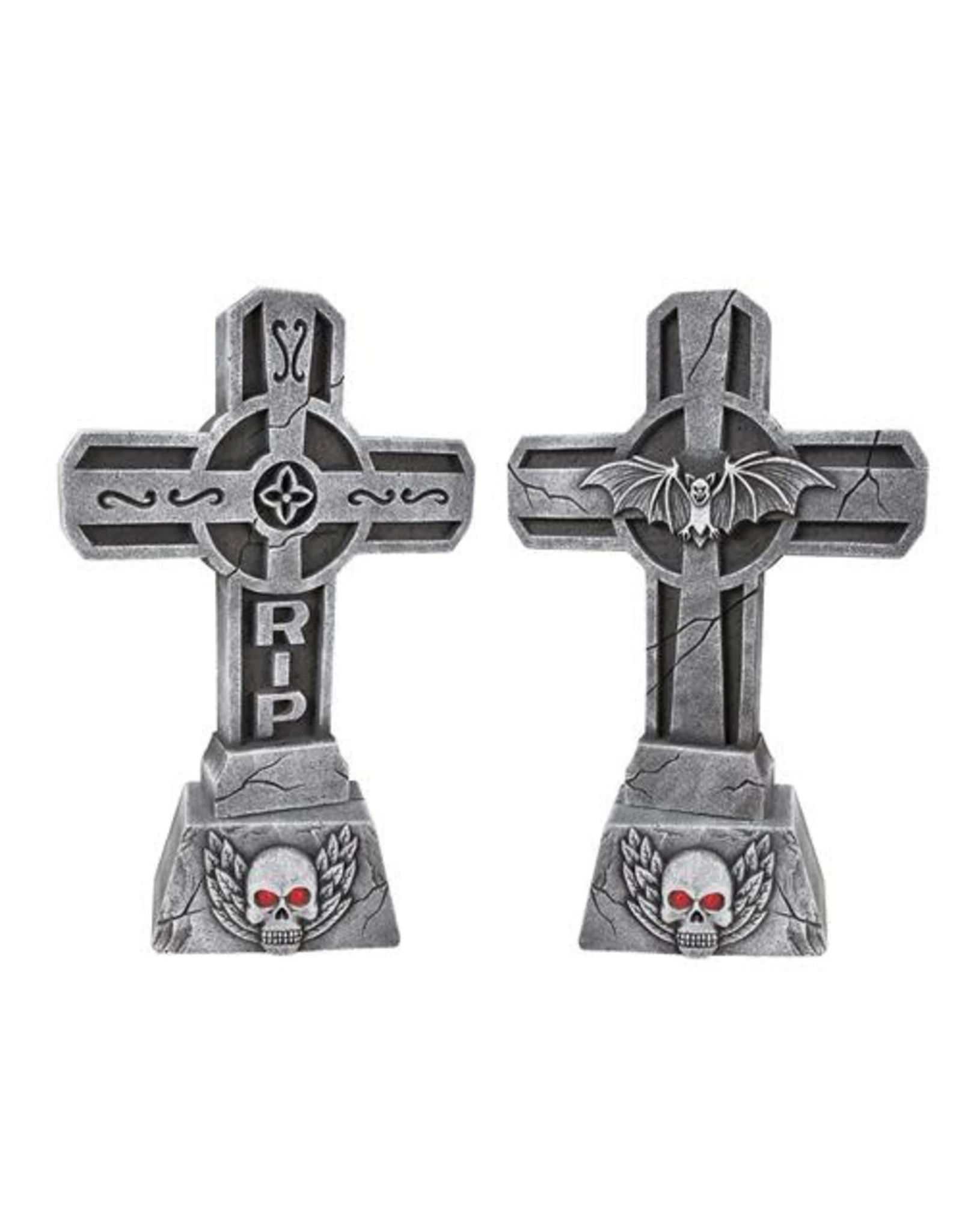 Grafsteen Kruis Met Licht En Geluid (56 Cm) 1 Grafsteen Kruis Met Licht En Geluid (56 Cm)