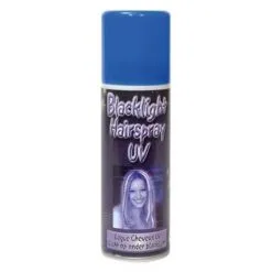 Haarkleurspray Blacklight (125ml) -Kostuum Winkel haarkleurspray blacklight 125ml 2