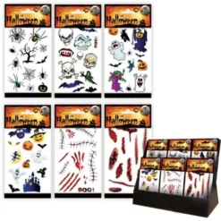 Halloween Tattoo's Assorti