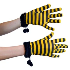 Handschoenen Bee Zwart/geel
