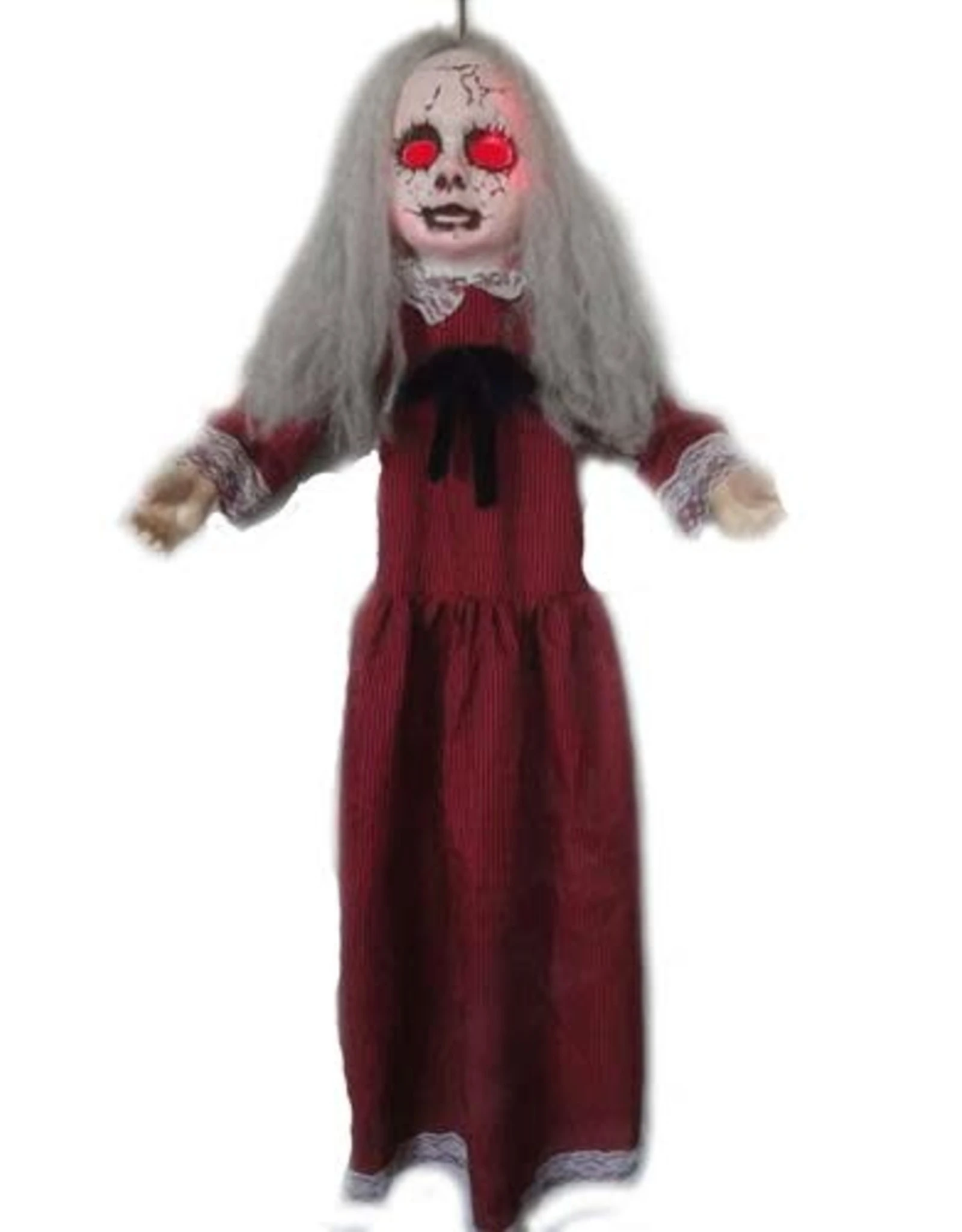 Hangdecoratie Halloween Meisje Met Licht (90 Cm) 1 Hangdecoratie Halloween Meisje Met Licht (90 Cm)