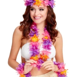 Hawaii Set Multi Gekleurd (4 Stuks)