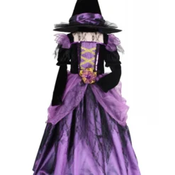 Heks Luxe Kind -Kostuum Winkel heks luxe kind 2