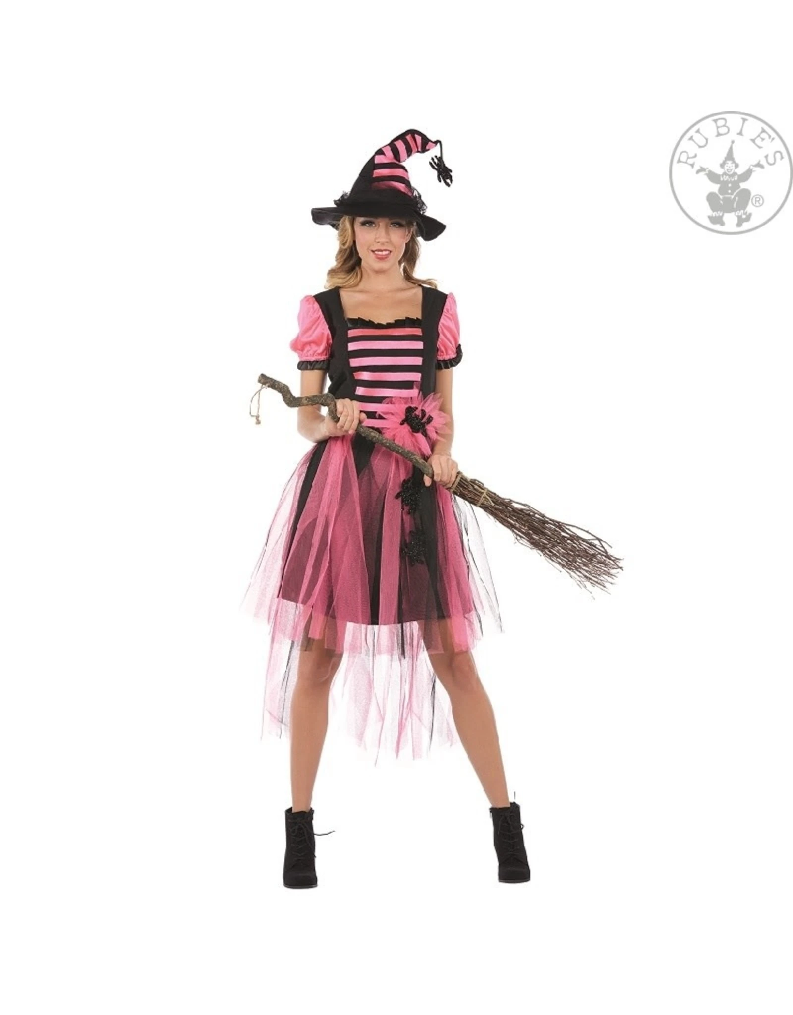 Heks Zwart/Roze 1 Heks Zwart/Roze