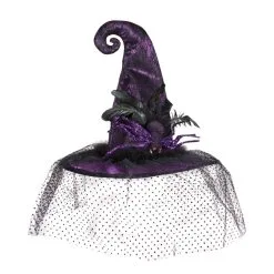 Heksenhoed Met Spin, Paars
