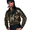 Heren Discoblouse "Night Fever", Goud