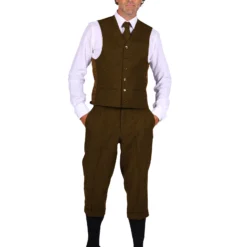 Heren Kniebroek Peaky Blinders, Bruin