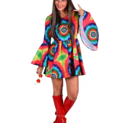 Hippie Jurkje Daisy, Batik -Kostuum Winkel hippie jurkje daisy batik 2