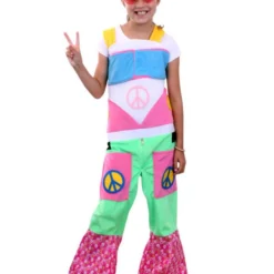 Hippiebroek Peace Bus Kids -Kostuum Winkel hippiebroek peace bus kids 3