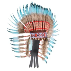Indianentooi "Sioux" Deluxe Lang, Mix Van Kleuren