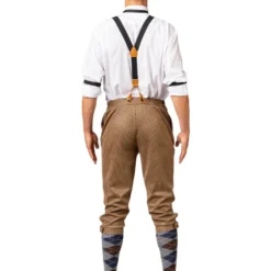 Jaren 20 Set, Bruin (3-delig) -Kostuum Winkel jaren 20 set bruin 3 delig 2